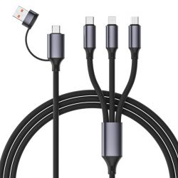    USB A/C-/Lightning/Micro/Type-C, 1.5  Cablexpert CC-USB2S-ACM31-1.5M