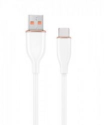  USB 2.0 A-/C-, 1.5 , , 2.1  Cablexpert CC-USB2S-AMCM-1.5M-W