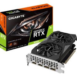 GIGABYTE ³ nVIDIA RTX 3050 6GB DDR6 Core:1477MHz GV-N3050WF2OCV2-6GD