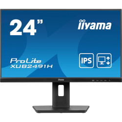 IIYAMA 23.8" 16:9 IPS  , 19201080, 0,5  (MPRT ), 100 , 1xHDMI/1xDP, HAS XUB2491H-B1