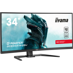 IIYAMA 34" 21:9   VA  , 34401440 , 0,3  (MPRT), 180 , HDR400, FreeSync, 2xHDMI  GCB3481WQSU-B1 -  4