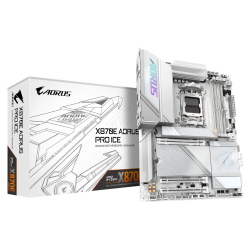 GIGABYTE M  sAM5 AMD X870E HDMI 4xM.2  USB4. 0 2.5GbE LAN ATX X870E AORUS PRO ICE -  2