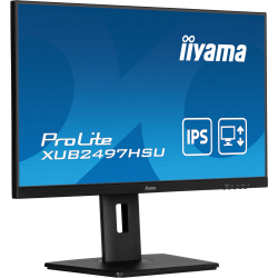 IIYAMA 23.8" 16:9 IPS  , 19201080, 1  (MPRT),  100 , Adaptive Sync, 1xHDMI 1.4/1xDP 1.2/2xUSB  XUB2497HSU-B2 -  4