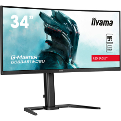 IIYAMA 34" 21:9   VA  , 34401440 , 0,3  (MPRT), 180 , HDR400, FreeSync, 2xHDMI  GCB3481WQSU-B1 -  2