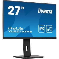 IIYAMA 27" 16:9 IPS  , 19201080, 1  (MPRT), 3 00  /2, 100 , Adaptive Sync, 1xHDMI 1.4/1xDP  XUB2793HS-B7 -  3