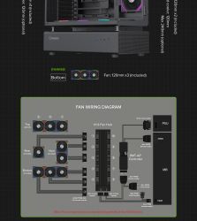 GAMEMAX  ' Midi ATX     X,M-ATX,ITX. (Support BTF),Tempered Glass,Mesh,USB N80 BK -  20