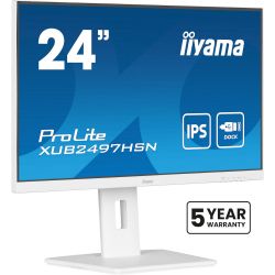 IIYAMA 23.8" 16:9 IPS  , 19201080, 1  (MPRT),  100 , Adaptive Sync, 1xHDMI 1.4/1xDP 1.2/1xDP o XUB2497HSN-W2 -  3