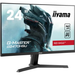 IIYAMA 23.8" 16:9 Fast IPS   , 19201080,  0,2  (MPRT), 180 , Adaptive Sync, 1xHDMI 1.4/ G2470HS-B1 -  3