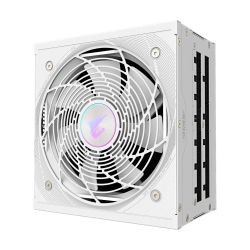 GIGABYTE   850W, 80 Pluse Platinum, PCIe Gen 5. 1, Fully modular, Smart fan 120mm, White GP-AE850PM PG5 ICE