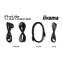 IIYAMA 15" 4:3 TN   , 1024768,  - , IP65 (), 1xVGA/1xHDM T1521MSC-B2 -  16