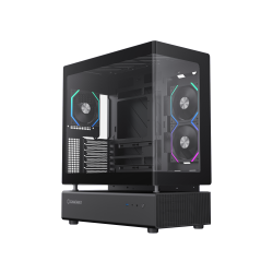 GAMEMAX  ' Midi ATX     X,M-ATX,ITX. (Support BTF),Tempered Glass,Mesh,USB N80 BK -  2