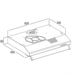  Cata LF 2060 WH (02011017) -  2