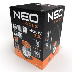   Neo Tools, 1400, 18 ,  30, HEPA, , 5.92 04-738 -  26