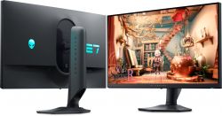  DELL 27" AW2724DM HDMI, 2xDP, USB, Fast IPS, 2560x1440, 180Hz, 1ms, sRGB 100%, G-SYNC, FreeSync, Pivot, HDR600 210-BHTL -  2