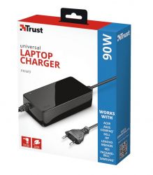   Trust Primo 90W-19V Universal Laptop BLACK 22142_TRUST -  4