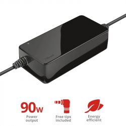   Trust Primo 90W-19V Universal Laptop BLACK 22142_TRUST -  3