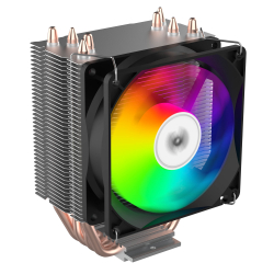 2E Gaming   Air Cool AC90D4-ARGB, LGA1700, 1200, 115x, 1366, AM5, AM4, AM3, AM3+, 4pin PWM, 3pin +5VARGB, TDP 130W 2E-AC90D4-ARGB