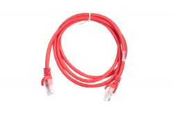 - 2E Cat 5e,UTP,RJ45, 26AWG ,7/0.16 CCA, 1.20 m, PVC,Red 2E-PC5ECA-120RD -  2