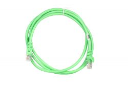 - 2E Cat 5e,UTP,RJ45, 26AWG ,7/0.16 CCA, 1.50 m,PVC, Green 2E-PC5ECA-150GRN -  2