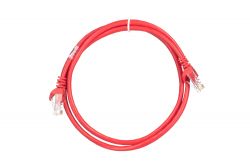 - 2E Cat 5e,UTP,RJ45, 26AWG ,7/0.16 Cu, 1.00 m, PVC,Red 2E-PC5ECOP-100RD -  2