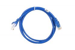 - 2E Cat 5e,UTP,RJ45, 26AWG ,7/0.16 Cu, 1.20 m, PVC,Blue 2E-PC5ECOP-120BL -  2