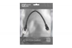 - 2E Cat 6,UTP,RJ45, 26AWG ,7/0.16 Cu, 0.20 m, PVC,Black 2E-PC6COP-020BK -  3