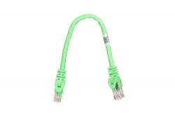 - 2E Cat 6,UTP,RJ45, 26AWG ,7/0.16 Cu, 0.20 m,PVC, Green 2E-PC6COP-020GRN -  2