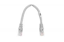 2E Cat 6, UTP, RJ45, 26AWG, 7/0.16 Cu, 0.20 m, PVC, Grey 2E-PC6COP-020GRY -  2