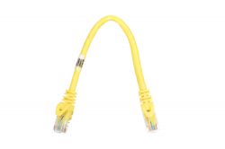 - 2E Cat 6,UTP,RJ45, 26AWG ,7/0.16 Cu, 0.20 m, PVC,Yellow 2E-PC6COP-020YLW -  2