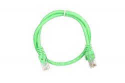 - 2E Cat 6,UTP,RJ45, 26AWG ,7/0.16 Cu, 0.50 m,PVC, Green 2E-PC6COP-050GRN -  2