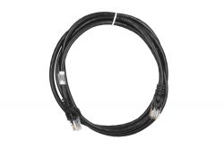 2E Cat 6,UTP,RJ45, 26AWG ,7/0.16 Cu, 1.50 m,PVC, Black 2E-PC6COP-150BK -  2