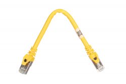 2E Cat 6, S-FTP .   , RJ45, 42 27AWG, 7/0.14 Cu, 0.20 m, PVC, Yellow 2E-PC6SFTPCOP-020YLW -  2