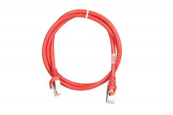 2E Cat 6, S-FTP .   , RJ45, 42 27AWG, 7/0.14 Cu, 1.00 m, PVC, Red 2E-PC6SFTPCOP-100RD -  2