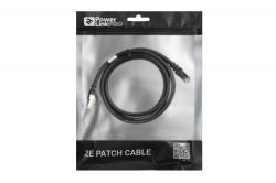 - 2E Cat 6,S-FTP   ,RJ45, 42 27AWG ,7/0.14 Cu, 1.50 m, PVC,Black 2E-PC6SFTPCOP-150BK -  3