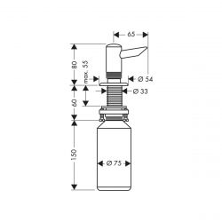 Hansgrohe    , 300,  40418800 -  2