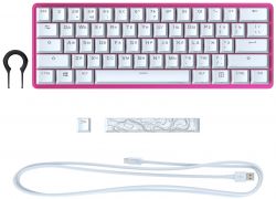  HyperX Alloy Origins 60 Red USB RGB ENG/RU, Pink 572Y6AA -  8