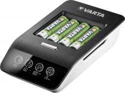 VARTA   LCD Ultra Fast Plus Charger+ 4xAA 2100 mAh 57685101441 -  2