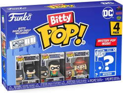 Funko   POP (Bitty): DC - Batman 4PK 71311