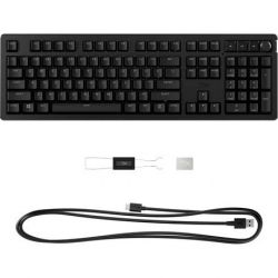 HyperX   Alloy Rise 106key, Red, USB-A, EN/UA, RGB,  7G7A3AA