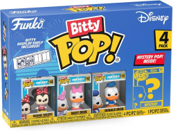  Funko POP (Bitty): Disney - Minnie 4pk 889698713207