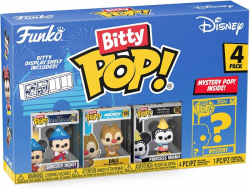  Funko POP (Bitty): Disney - Sorcerer Mickey 4pk 889698713214