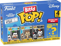  Funko POP (Bitty): Disney - Goofy 4pk 889698713221