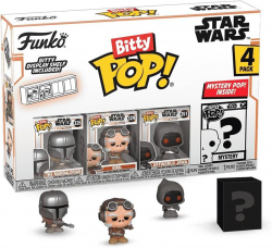  Funko POP (Bitty): Mandalorian  - Mandalorian 4pk 889698754521