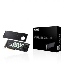 - PCIe ASUS Hyper M.2 X16 PCIe 5.0 Expansion Card GEN 5 90MC0CY0-M0EAY0