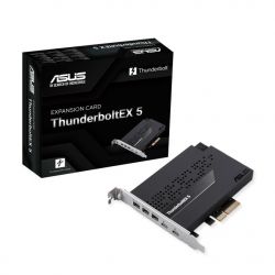 - PCIe ASUS ThunderboltEX 5 USB Type-C PCIe 4.0 X4 Expansion Card 90MC0E50-M0EAY0