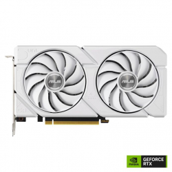 ³ GeForce RTX 4060 Ti, Asus, DUAL EVO OC (White Edition), 8Gb GDDR6, 128-bit, HDMI/3xDP, 2595/18000 MHz, 8-pin (DUAL-RTX4060TI-O8G-EVO-WHITE)