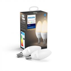 Philips Hue   E14, White, BT, DIM, 2 929002039904 -  3