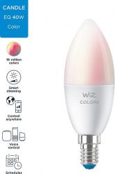   WiZ, E14, 4.9W, 40W, 806Lm, C37, 2200-6500K, RGB, Wi-Fi 929002448802 -  12