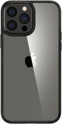 Spigen   Apple iPhone 13 Pro Max Crystal Hybrid, Matte Black ACS03243 -  1