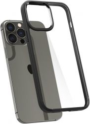Spigen   Apple iPhone 13 Pro Max Crystal Hybrid, Matte Black ACS03243 -  6
